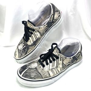 Vans & Edvard Edward Munch Scream MoMA Era Sneakers Women 8.5 Men 7 Skate Shoes
